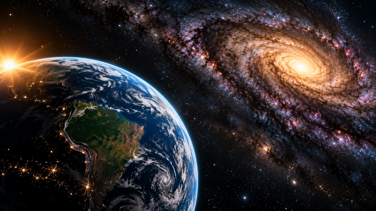 Você está sentado enquanto o planeta viaja a mais de 800 mil km/h pelo espaço: entenda por que seu corpo não percebe essa jornada gigantesca