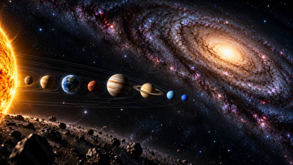 Você está sentado enquanto o planeta viaja a mais de 800 mil km/h pelo espaço: entenda por que seu corpo não percebe essa jornada gigantesca