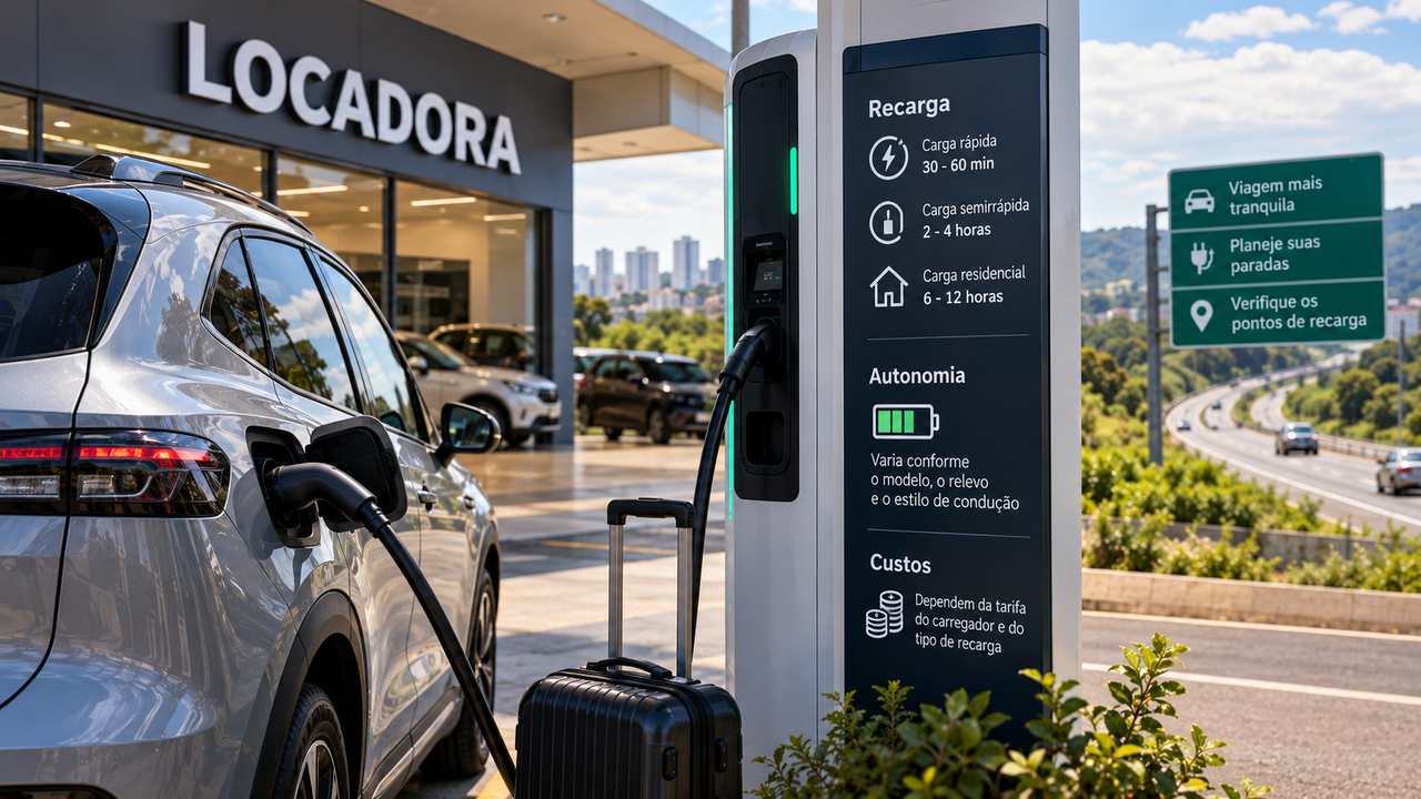 Depois dos 60, carro elétrico pode trazer mais conforto e silêncio, mas saber onde recarregar a bateria pode fazer toda a diferença