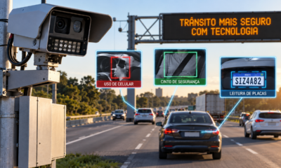 Radares com inteligência artificial chegam às rodovias e começam a identificar infrações que vão muito além do excesso de velocidade