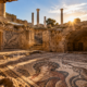 Cidade romana soterrada há séculos é encontrada no norte da África e revela mosaicos de 1.800 anos preservados sob toneladas de sedimentos