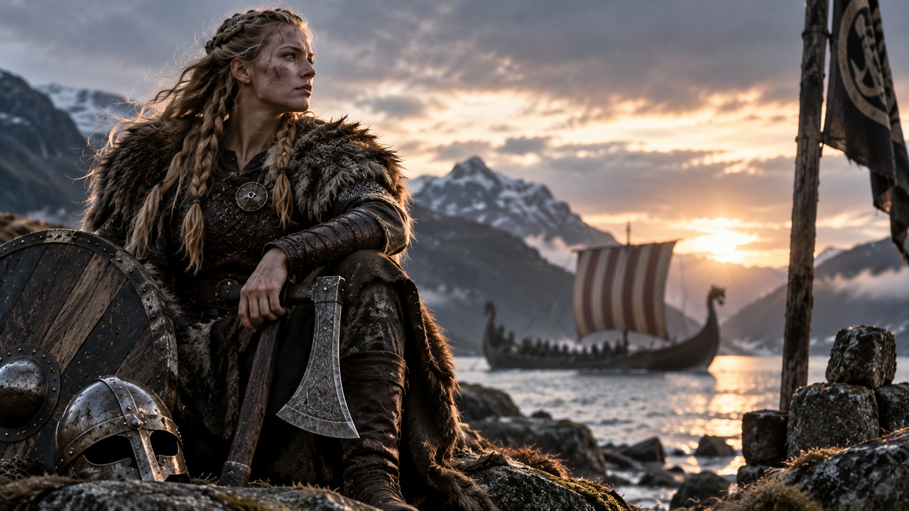 Restos de guerreiras vikings de 1.200 anos revelam marcas nos ossos que podem indicar treinamento intenso com espadas, machados e outras armas