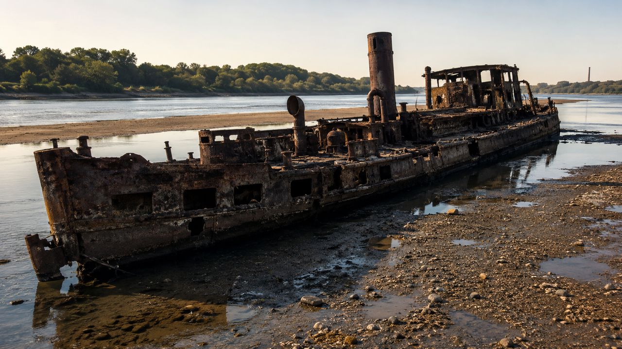 Afundado por uma mina alemã – o "Titanic do Sava" ressurgiu