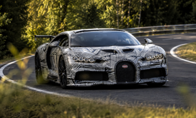 Bugatti Brouillard de R$ 120 milhões é flagrado na estrada durante testes com motor W16 de 1.600 cv