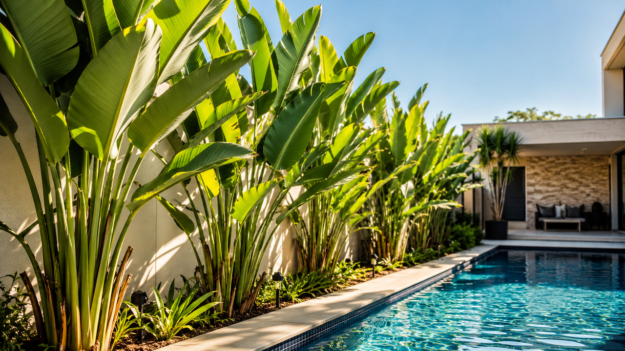 A planta ideal para cultivar perto da piscina durante o verão sem deixar a água cheia de folhas e flores