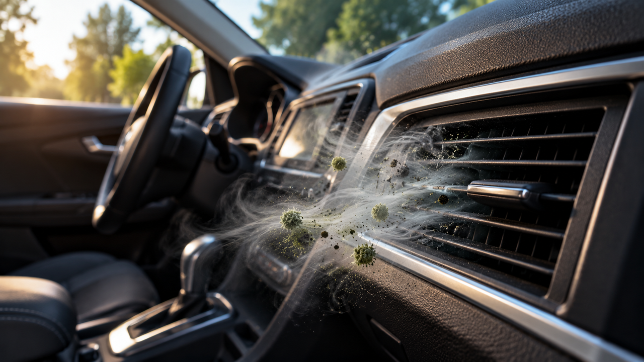 Carro com cheiro podre? Este simples cuidado no ar-condicionado pode ajudar a eliminar a umidade dos dutos