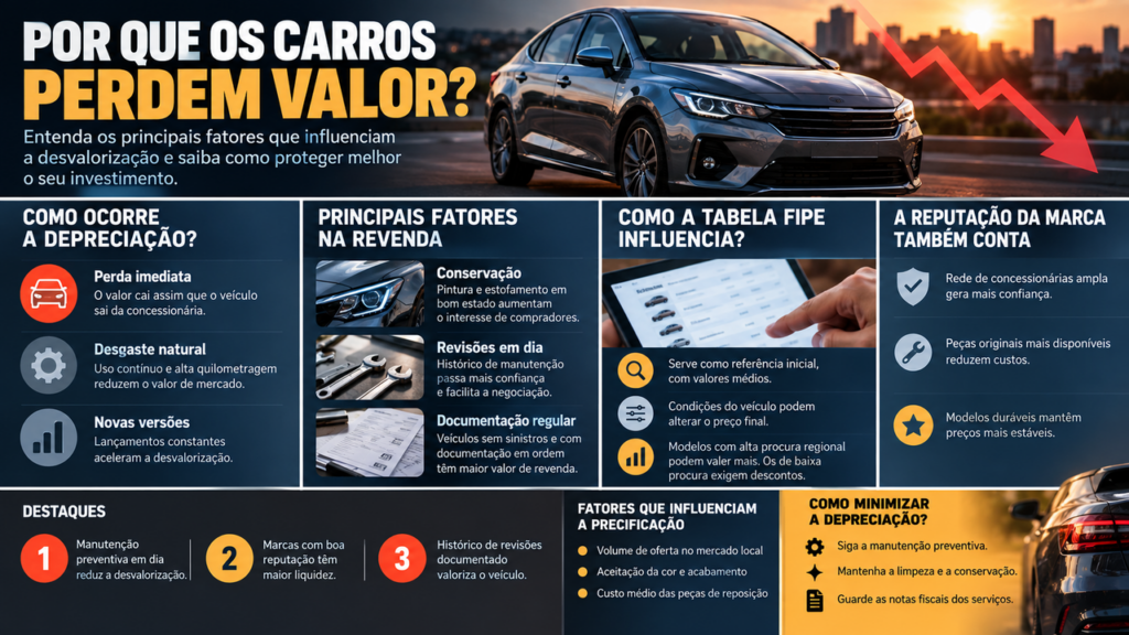 Seu carro pode estar desvalorizando mais do que deveria: Detalhes que pesam muito quando chega a hora de vender