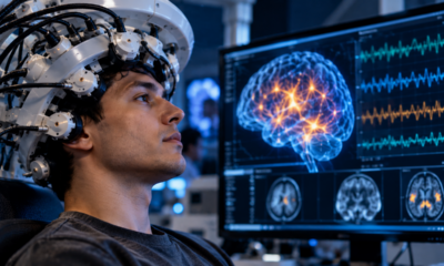 Eles conseguem transformar a atividade cerebral em frases escritas usando apenas sensores e inteligência artificial
