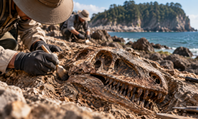 Fóssil aparentemente comum escondia uma descoberta impressionante: um pequeno dinossauro que nunca havia sido identificado