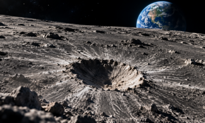 Imagens da NASA revelam uma cratera recém-formada na Lua após um impacto que alterou completamente o relevo da região