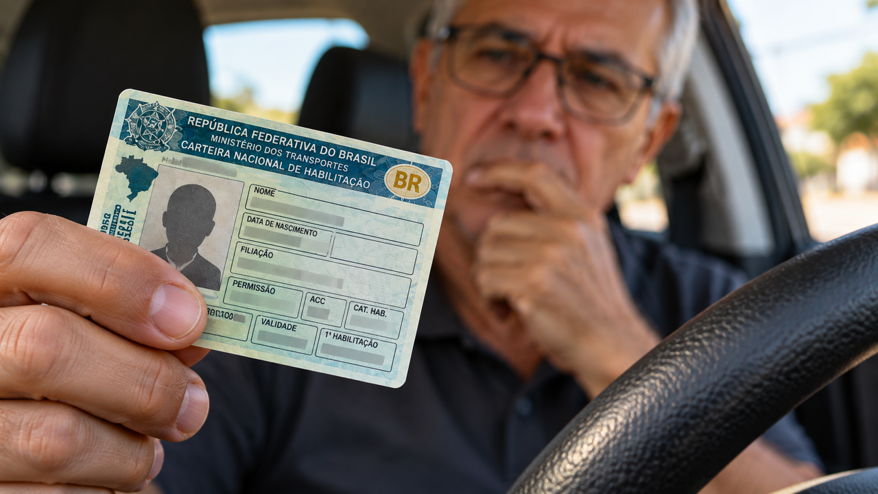 Poucos motoristas sabem: a validade da CNH pode diminuir por causa de uma regra e exigir renovação em menos tempo