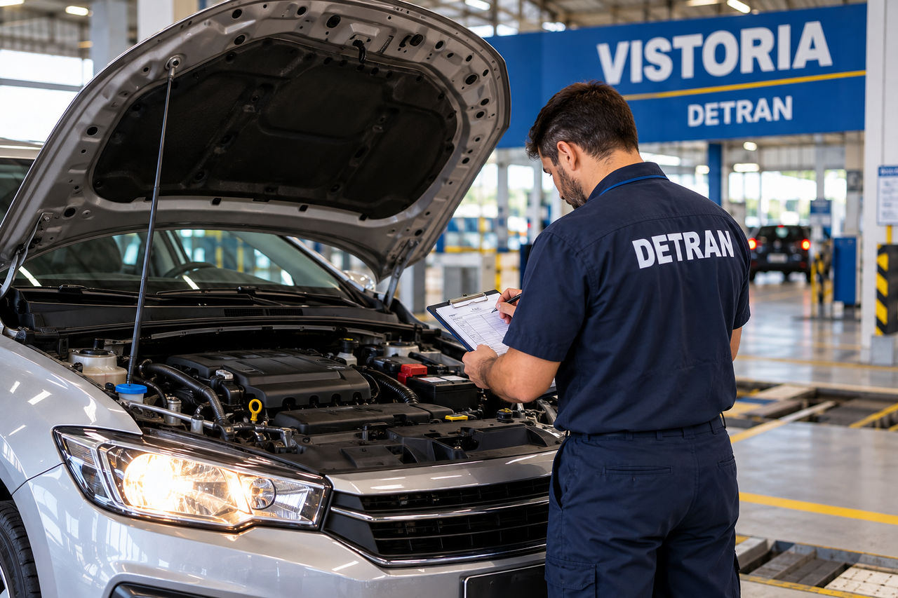 Antes de levar o carro ao Detran para a vistoria, veja o que precisa ser conferido para evitar uma reprovação e uma nova visita ao posto