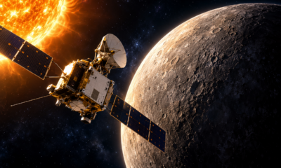 Após anos de viagem pelo espaço, a primeira missão a alcançar Mercúrio com dois satélites finalmente chega ao destino e inicia uma nova era de descobertas