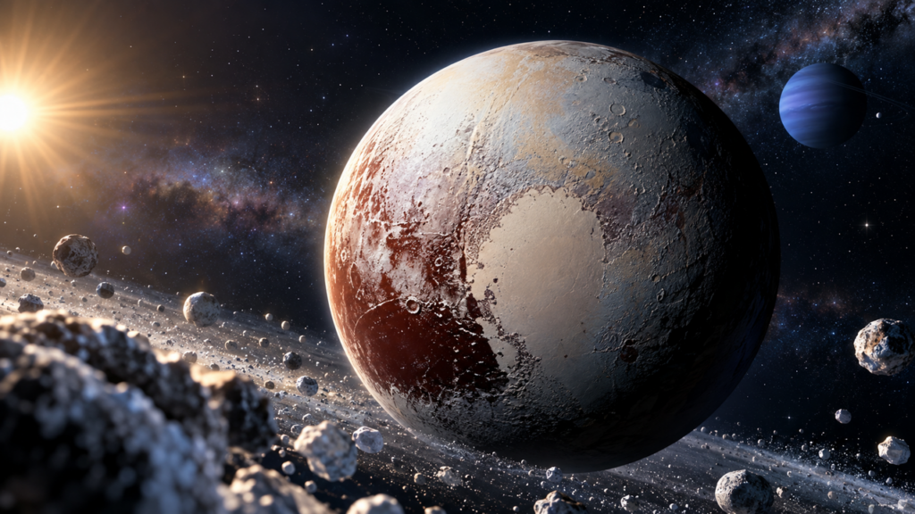 Plutão ainda não completou uma volta ao redor do Sol desde sua descoberta e só fará isso em 2178 após uma jornada orbital de 248 anos