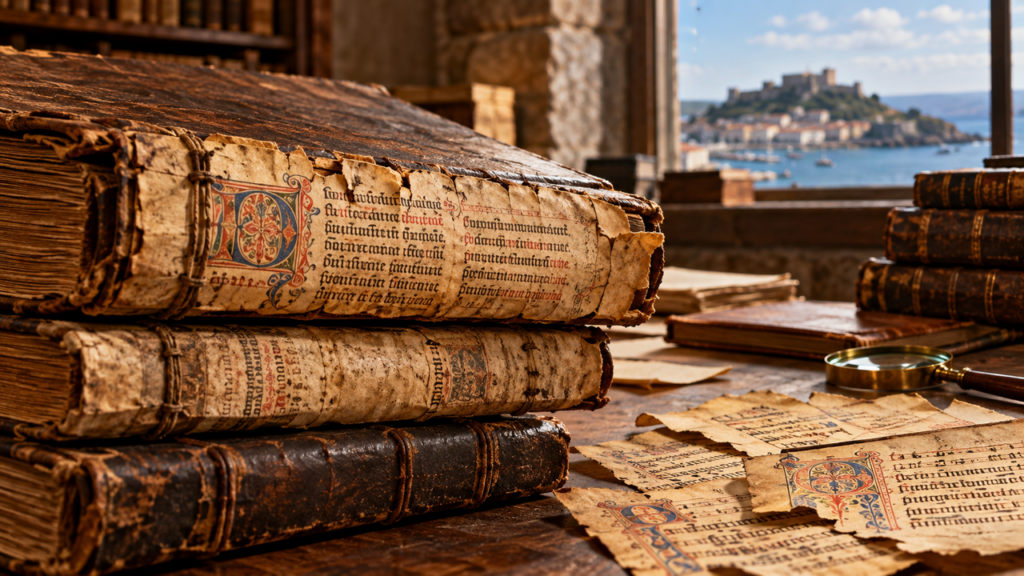 17 manuscritos medievais com até 800 anos estavam escondidos à vista de todos e sobreviveram por séculos após serem reciclados como capas de livros