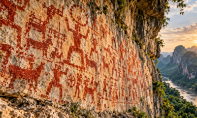 Pinturas rupestres de 2 mil anos escondem um detalhe perturbador: cientistas encontram vestígios de sangue humano na composição da tinta