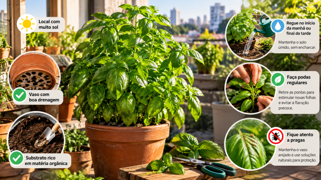 Essa é a erva ideal para a horta: ocupa pouco espaço, produz folhas no verão e suporta o calor com poucos cuidados durante a estação