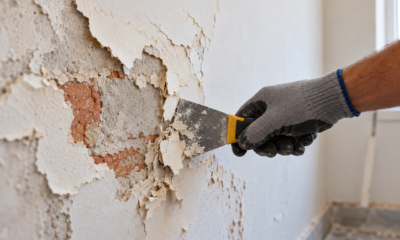 Especialistas em construção concordam: “Para recuperar uma parede descascando, não basta aplicar outra camada de tinta; primeiro é preciso remover o material solto, corrigir a superfície e preparar corretamente a base”
