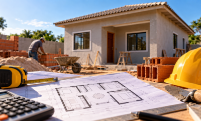Quanto custa construir uma casa de 2 quartos para morar com os filhos e quanto é preciso reservar para materiais, mão de obra e acabamento