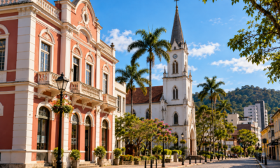 Fundada em 1849 por imigrantes alemães, Joinville preserva construções históricas e reúne importantes referências da imigração europeia em Santa Catarina