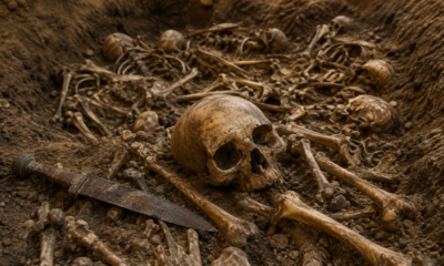 Vala comum com 129 romanos e uma lança na pelve revela batalha desconhecida há 1.900 anos em Vindobona