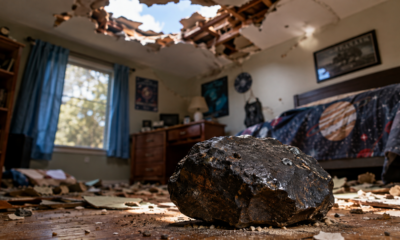 Um meteorito rompeu o telhado de uma casa: após dois anos, cientistas fizeram uma descoberta inesperada