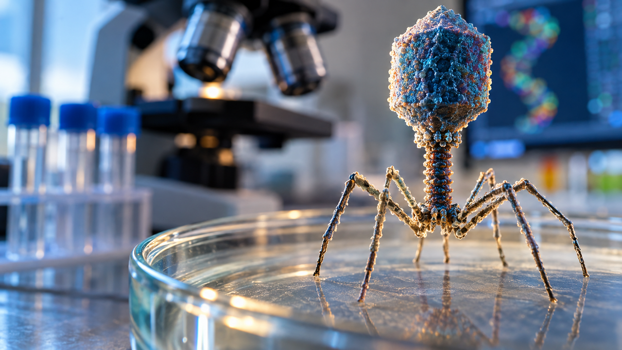 Cientistas criaram mais de 44 mil variantes do bacteriófago ΦX174 e descobriram que modelos de IA não previram corretamente 25% dos efeitos danosos