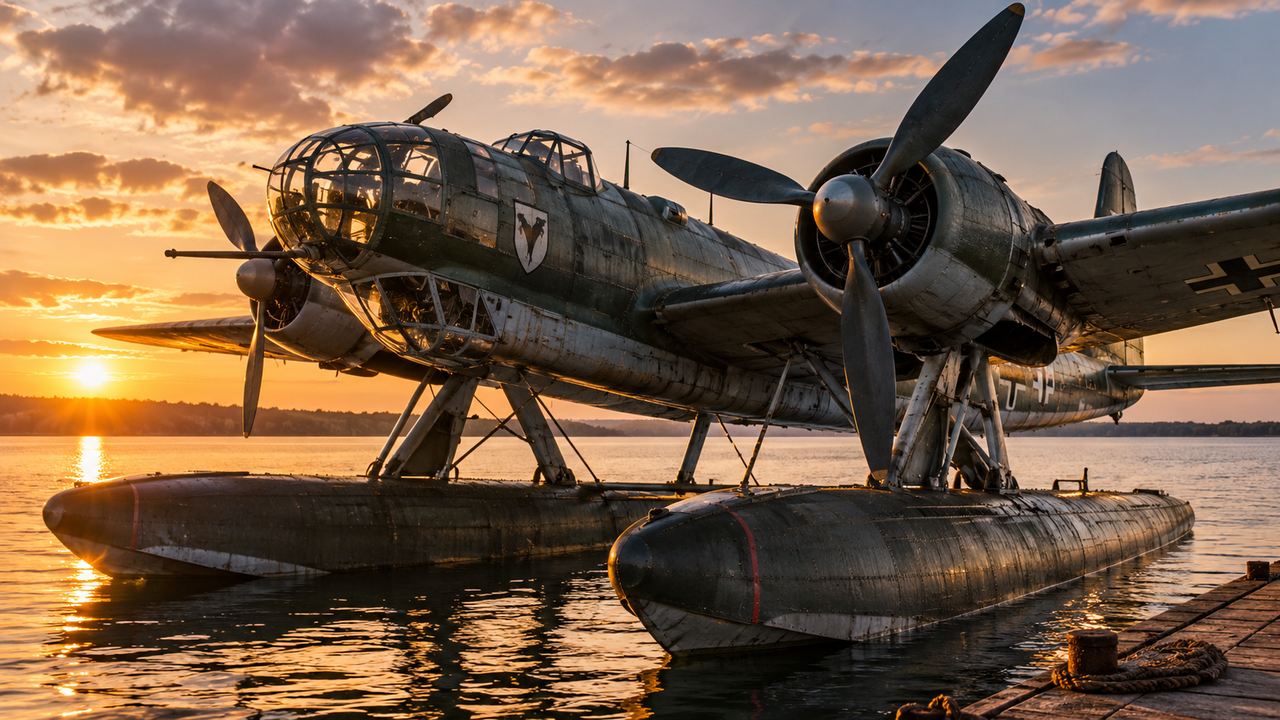 A restauração do raro Heinkel He 115 recupera peças e documentos que ajudam a revelar detalhes da engenharia e das missões de aviação militar da Segunda Guerra Mundial