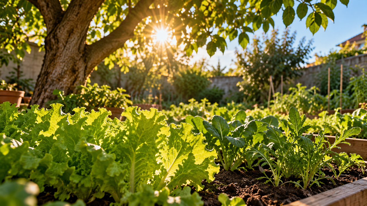 Morador cultiva árvores no quintal para reduzir o calor da horta e descobre como posicionar as plantas para aproveitar a sombra sem prejudicar o cultivo