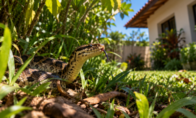 A vegetação modifica temperatura, umidade e abrigo no ambiente, criando microhabitats que podem favorecer determinadas espécies de cobras e suas presas