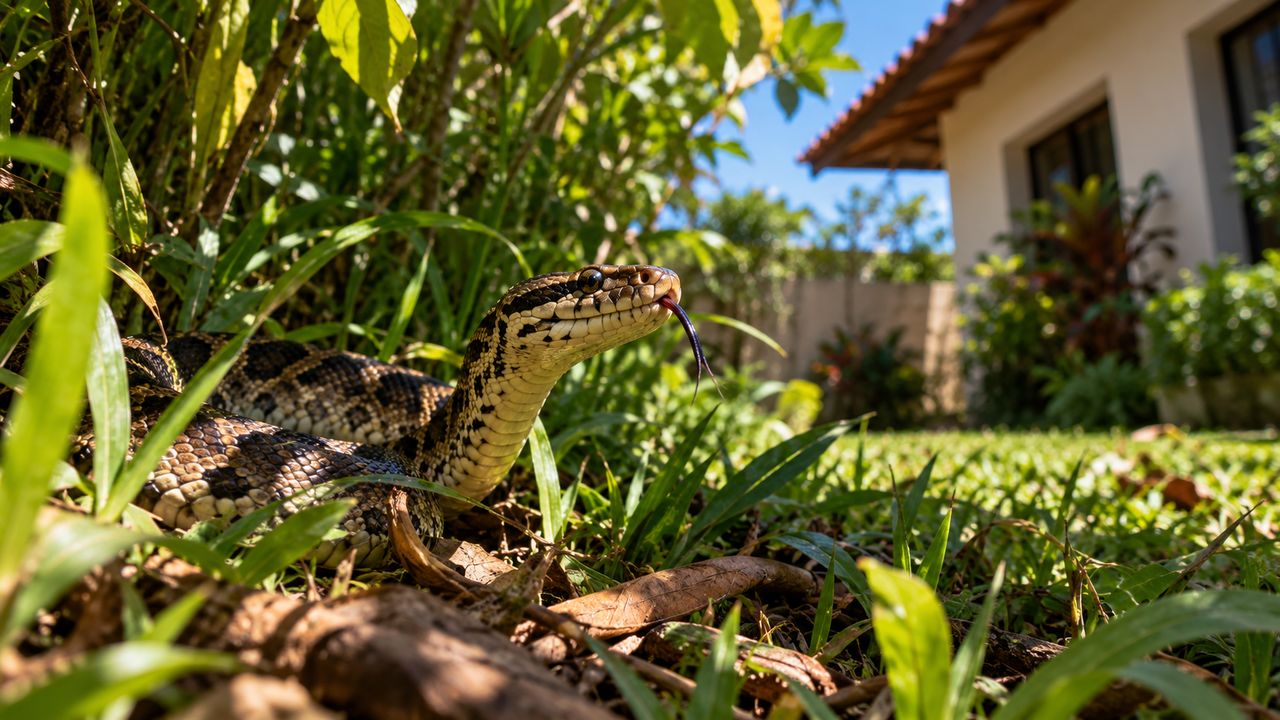 A vegetação modifica temperatura, umidade e abrigo no ambiente, criando microhabitats que podem favorecer determinadas espécies de cobras e suas presas