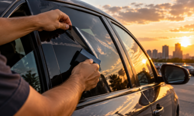Motorista coloca película nos vidros do carro para reduzir o calor e descobre que a aplicação precisa seguir limites específicos