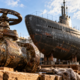 Peça do USS Trigger, submarino desaparecido em 1945, foi encontrada durante manutenção do USS Silversides. A descoberta ajuda a preservar a história naval dos EUA