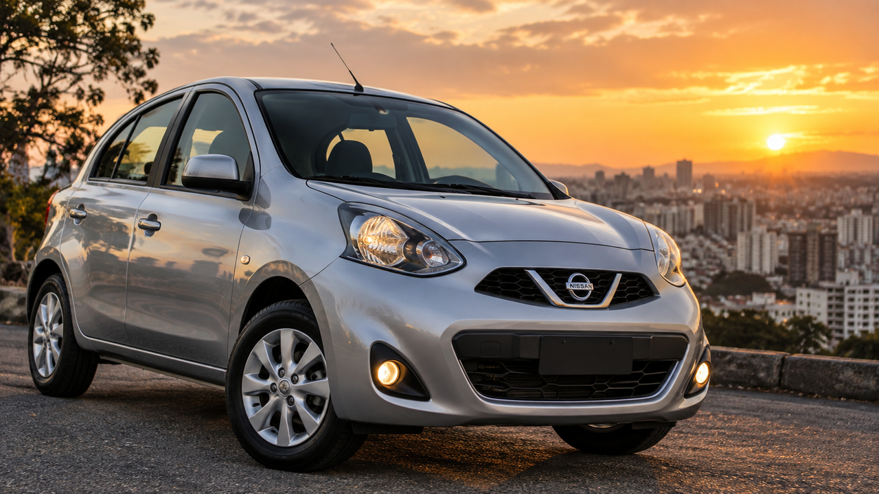 Nissan March 2018 usado custa cerca de R$ 44 mil e pode ser alternativa ao Kwid 0 km, com motor 1.0 de 77 cv, porta-malas de 265 litros e consumo de até 14 km/l