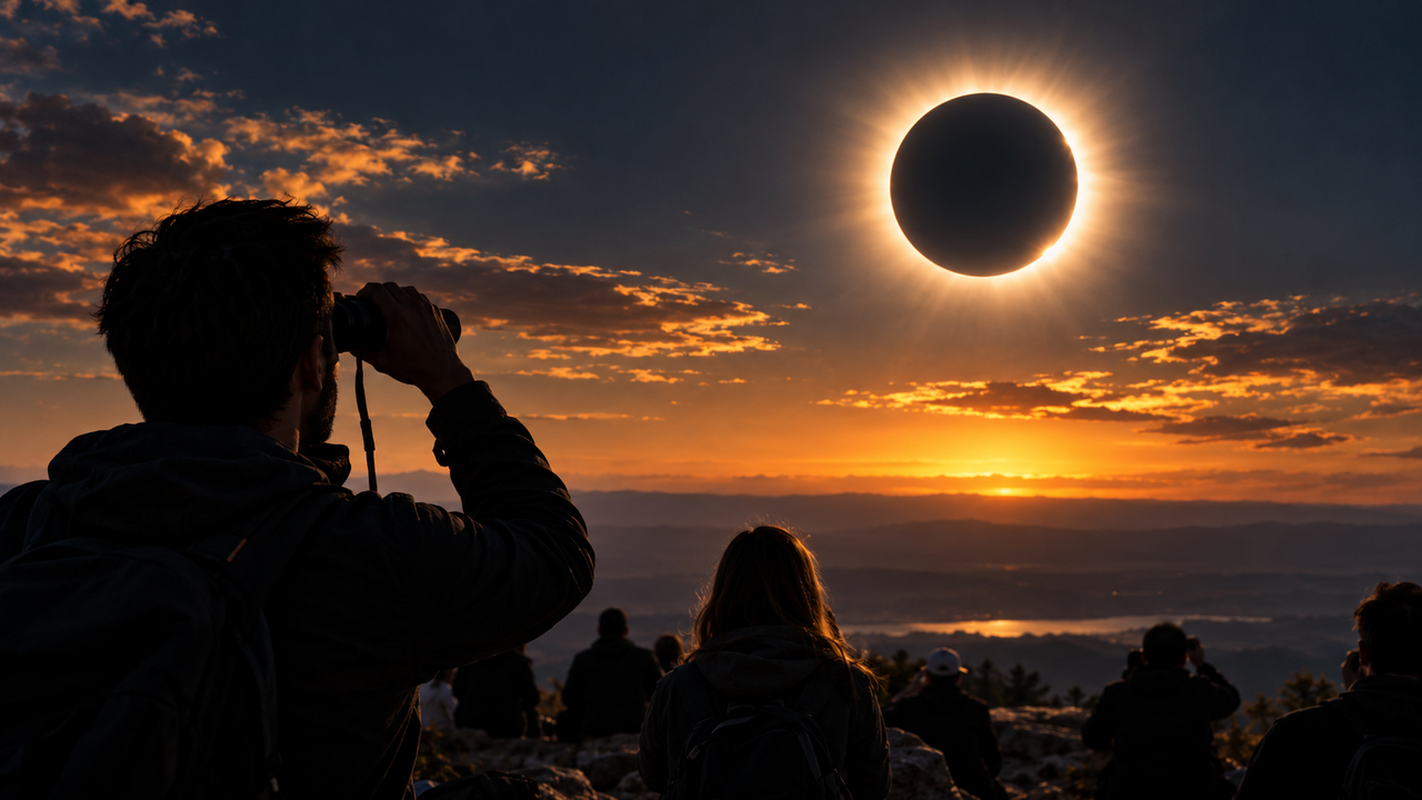O eclipse solar mais longo do século chega: o dia se transformará em noite e não se repetirá por mais de 80 anos