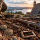 Arqueólogos encontraram mais de 500 objetos usados por soldados em 1776, incluindo peças de armas, botões e itens pessoais perto de Fort Ticonderoga