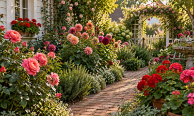 “Jardim de vovó” está de volta: 7 plantas que resgatam essa tendência cheia de charme