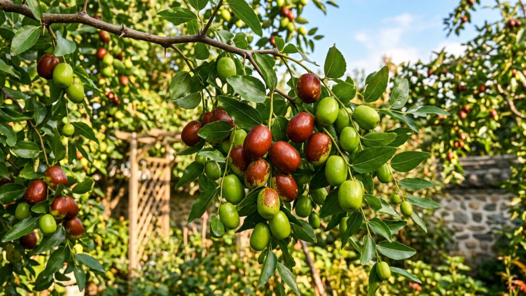 Adeus, uva: essa fruta de casca crocante alaranjada nasce em árvores de pequeno porte e tem polpa suculenta e doce como mel de abelha