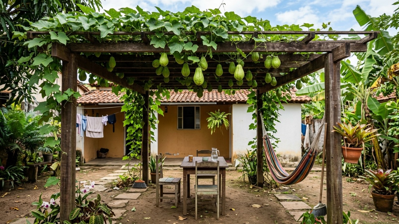 4 plantas frutíferas que podem crescer em cercas e pergolados, economizam espaço e ainda deixam o jardim mais bonito e produtivo