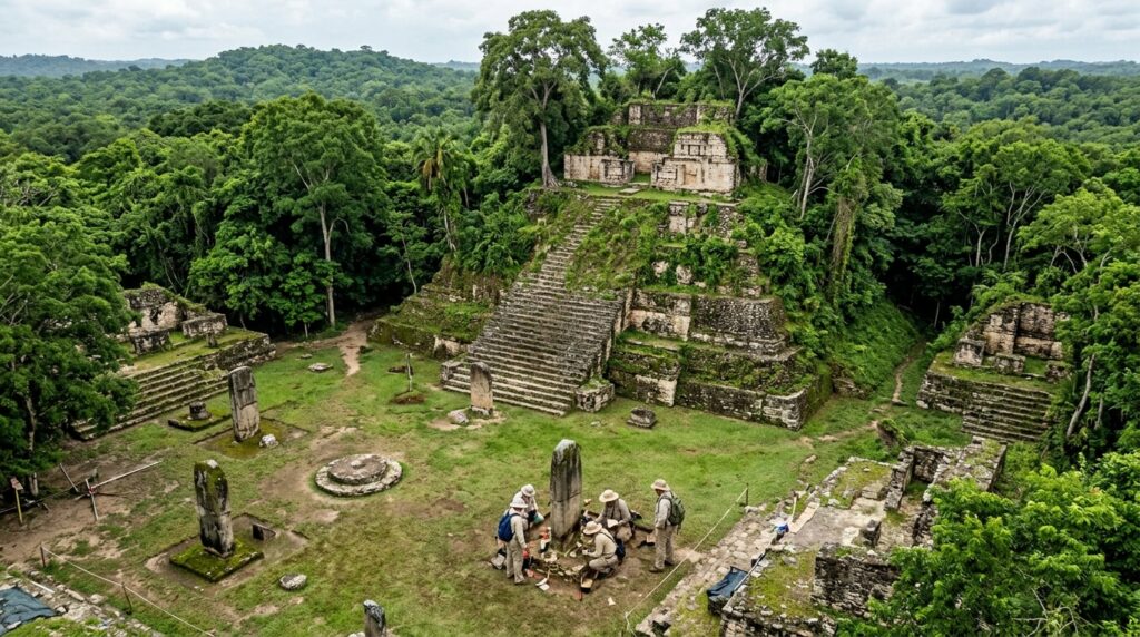 Arqueólogos descobrem uma cidade maia intacta, escondida por mais de mil anos na selva de Calakmul