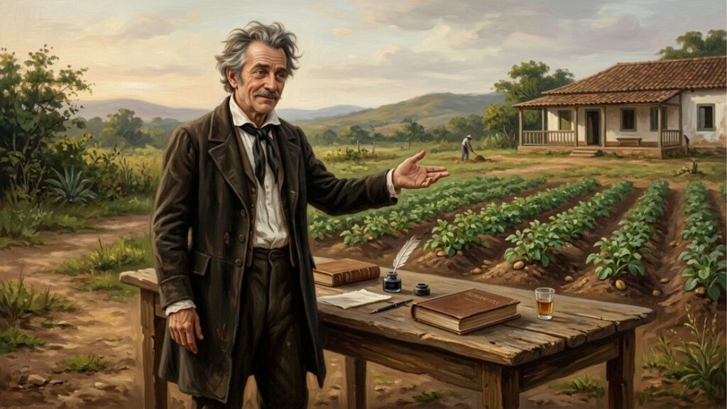 Citação do dia de Machado de Assis, escritor brasileiro: “Ao vencedor, as batatas!”, a frase de “Quincas Borba”, de 1891, que virou expressão popular sobre quem fica com a recompensa depois de uma disputa