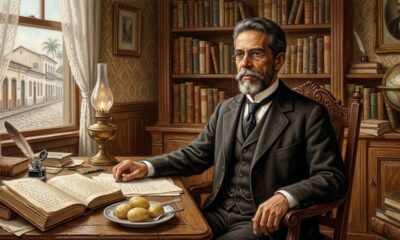 Citação do dia de Machado de Assis, escritor brasileiro: “Ao vencedor, as batatas!”, a frase de “Quincas Borba”, de 1891, que virou expressão popular sobre quem fica com a recompensa depois de uma disputa