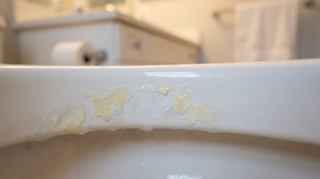 Coloque 3 colheres de sopa no banheiro à noite antes de dormir: de manhã o vaso sanitário estará brilhando e livre do calcário