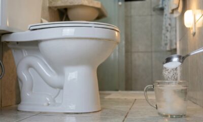 Coloque 3 colheres de sopa no banheiro à noite antes de dormir: de manhã o vaso sanitário estará brilhando e livre do calcário