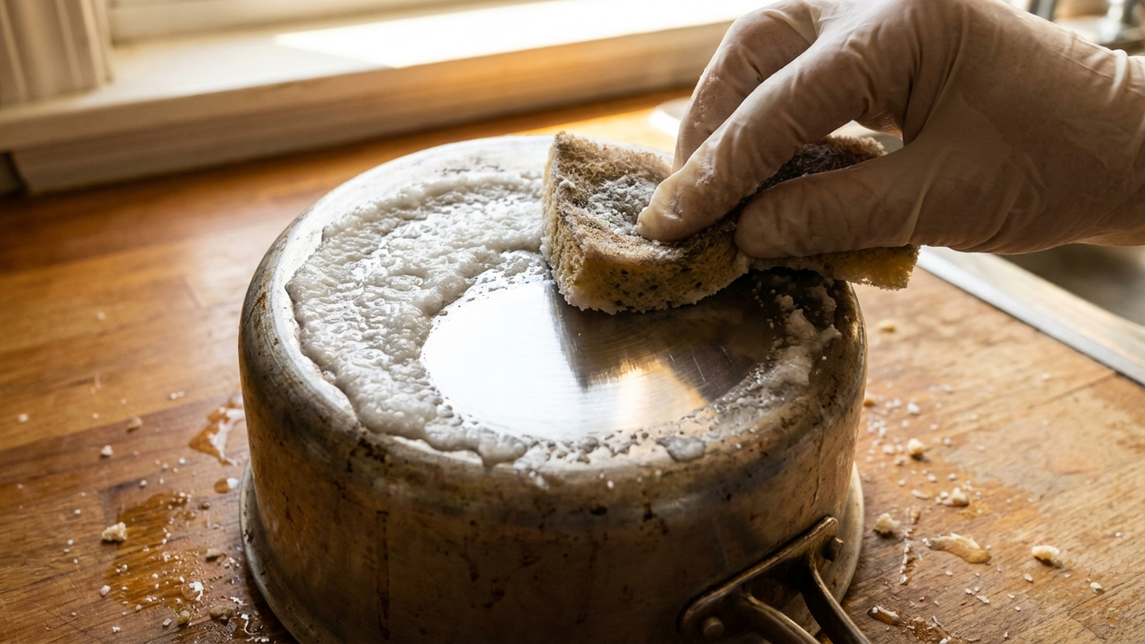 Mistura de detergente de coco com açúcar cristal: para que serve a pasta caseira das diaristas para dar brilho espelhado em panelas de alumínio