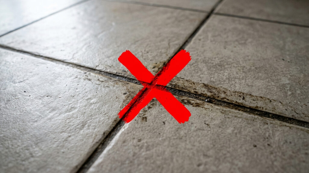 Sem danificar o acabamento fosco, nem usar cloro: a melhor forma de clarear rejuntes de porcelanato acetinado com detergente e bicarbonato