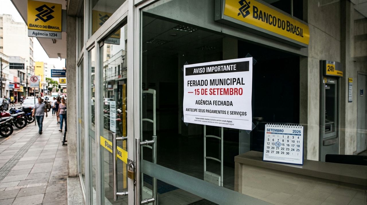 Feriado confirmado para terça-feira, 15 de setembro, pode fechar bancos, escolas e órgãos públicos nestas cidades