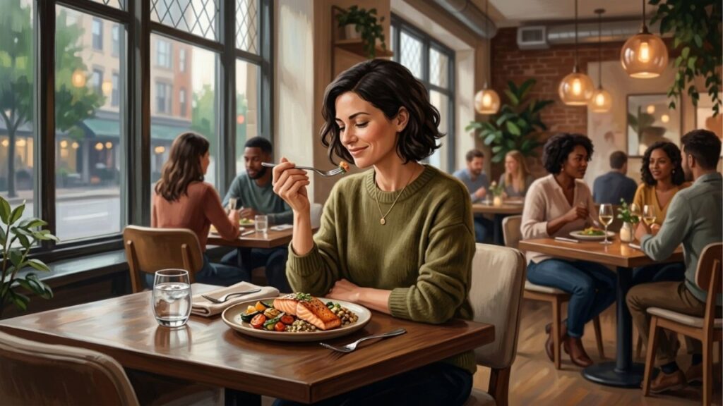 Especialistas afirmam que pessoas que preferem comer sozinhas não são antissociais, mas valorizam momentos de silêncio para recarregar energia