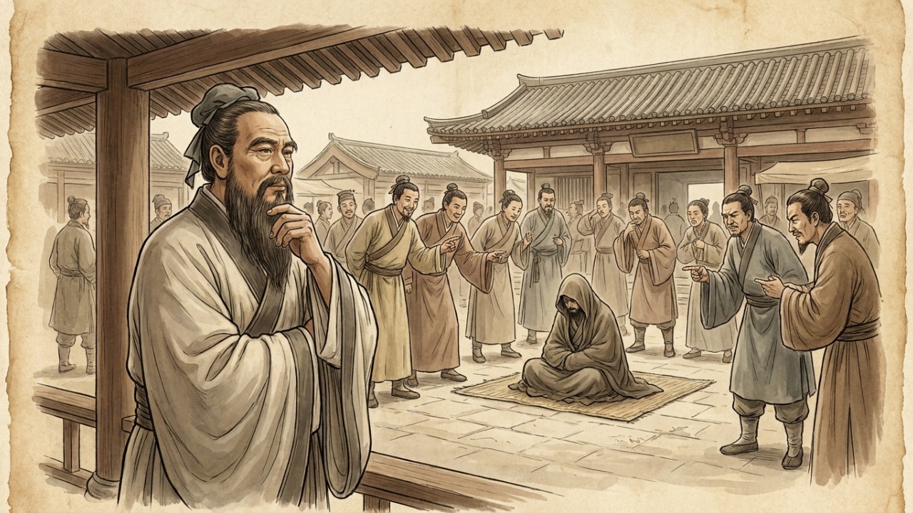 Frase de Confúcio, filósofo chinês: “Quando todos odeiam uma pessoa, investigue profundamente; e quando todos amam uma pessoa, investigue também” e uma reflexão sobre não aceitar o consenso como verdade