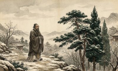 Provérbio chinês de Confúcio: “Só quando chega o frio do inverno sabemos que o pinheiro e o cipreste são os últimos a perder as folhas.” Uma lição com mais de 2 mil anos sobre permanecer firme na adversidade